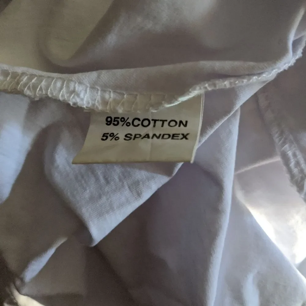 NWOT 3 for $20! White Cotton Halter Empire Dress